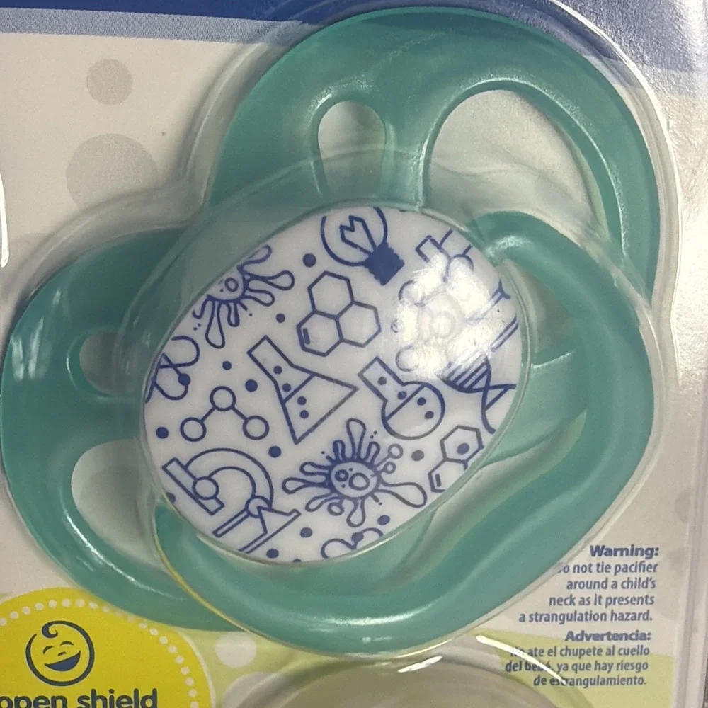 Drl Brown's Advantage Day & Night 4 Pack Pacifiers/Soothers Glow In Dark 6-18 M